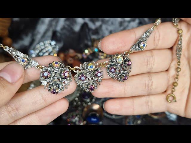 Асмр asmr Тихий Голос  распаковка посылки Винтажные Украшения Vintage jewelry