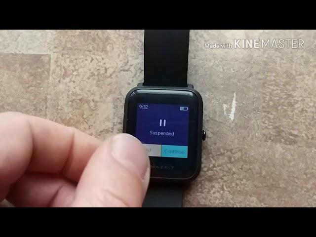 Глюк смарт часов xiaomi amazfit bip