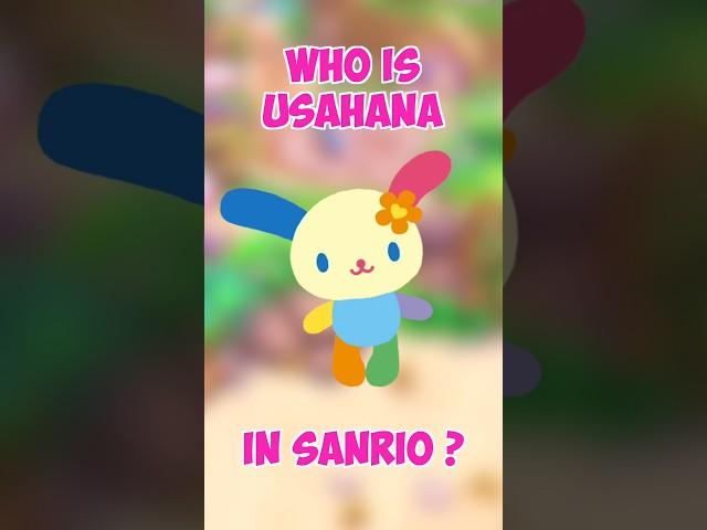 Meet Usahana - All the Sanrio characters #Usahana #HelloKitty #Sanrio