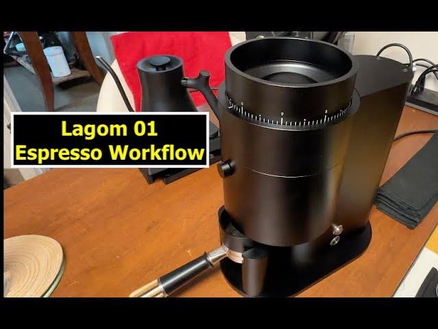 Espresso Perfection: Workflow Guide Using the Option-O Lagom 01 Coffee Grinder