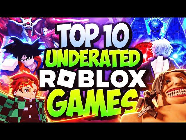 Top 10 UNDERRATED Roblox 2024 Games You NEED To Play!