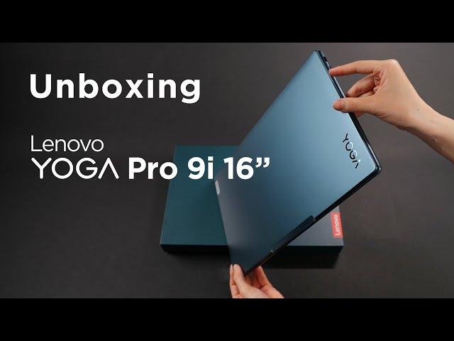 Unboxing the new Lenovo Yoga Pro 9i 16" (2023)