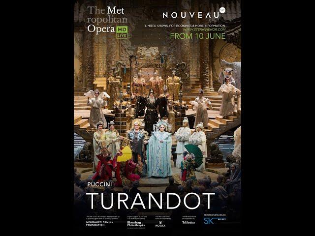 Puccini Turandot' Trailer | The Met Opera HD Live| Ster-Kinekor