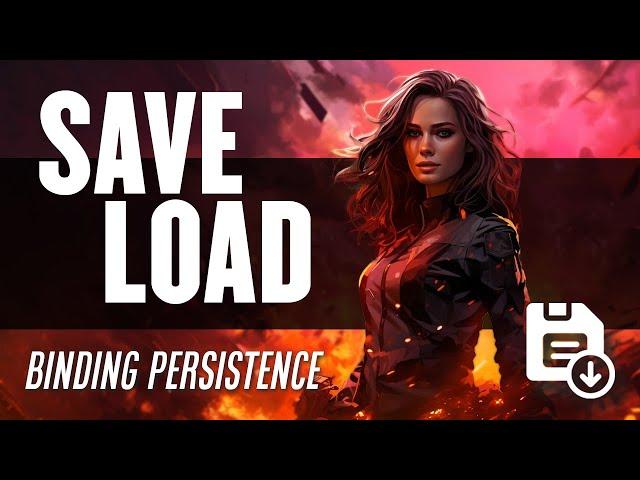 Better Save/Load using Data Binding in Unity