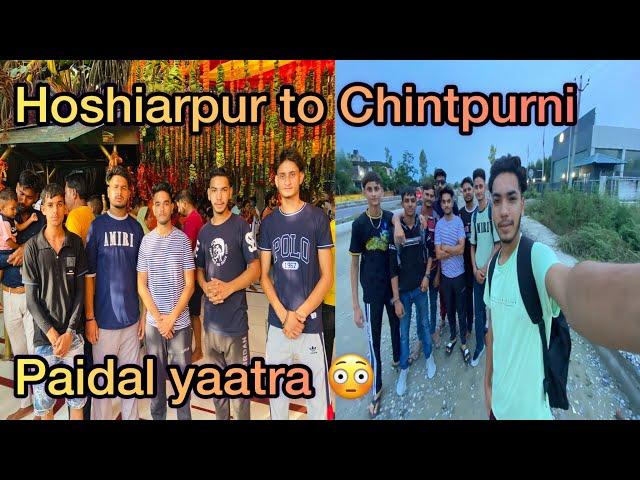 Hoshiarpur to Chintpurni  Vlog ( Mela ) Paidal Yaatra ￼ ( Ajay Nagpal ) 2022 #chintpurni