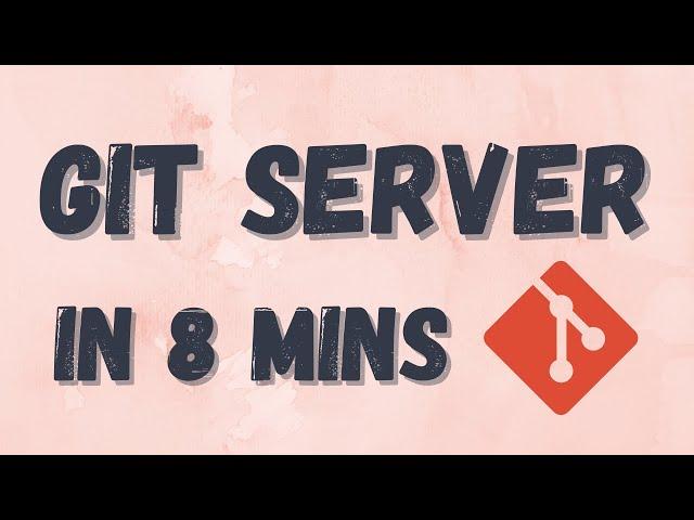 Make Your OWN Git SERVER EASILY!