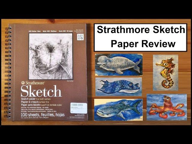 Strathmore Sketch Review and Finding Dory Art Demo