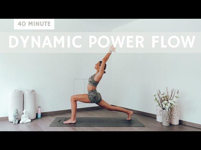 40 MINUTE - POWER YOGA FLOW | DYNAMIC VINYASA INTERMEDIATE YOGA