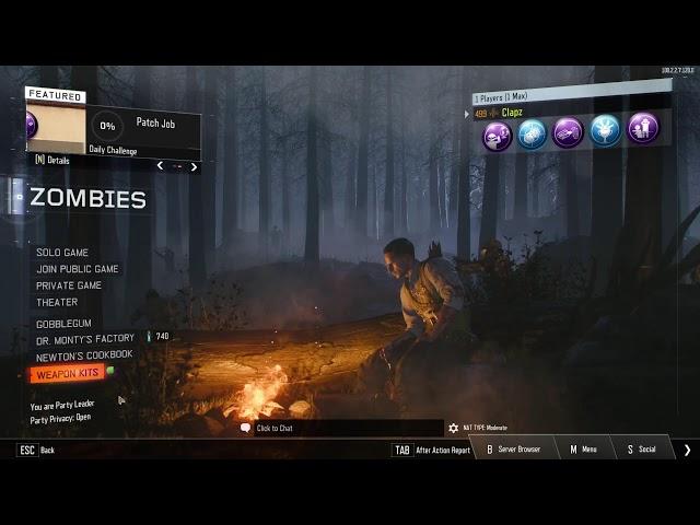 Bo3 Zombies Gorod Krovi round 100