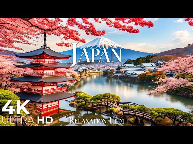 Japan 4K • Nature Relaxation Film with Peaceful Relaxing Music and Nature Video Ultra HD