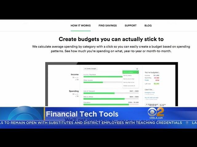 CNET Tech Minute: Online Tools For Getting Finances In Line