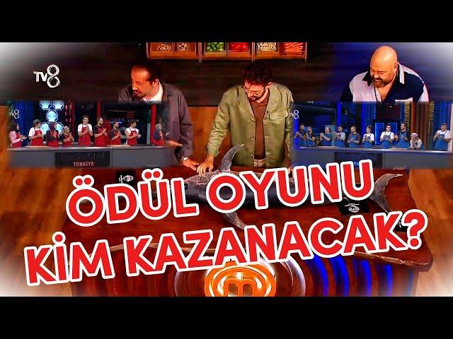 MASTERCHEF'TE İLK ÖDÜL OYUNUNU HANGİ TAKIM KAZANACAK?