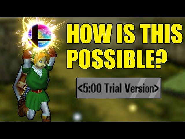 How Speedrunners Beat the Brawl Ocarina of Time Demo