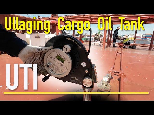 Как делать замер в грузовом танке. Ullaging / Cargo Oil Tank