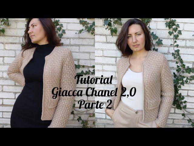 Giacca Chanel 2.0 parte 2/cnitting tutorial