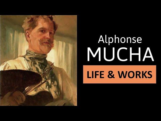 ALPHONSE MUCHA - Life, Works & Painting Style | Great Artists simply Explained in 3 minutes!