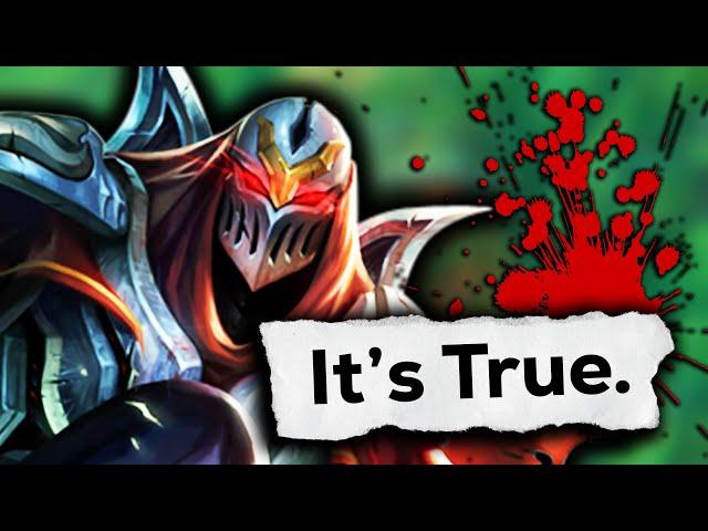 Here's Why ZED Is The MOST UNIQUE Champ From All 168 Champs: