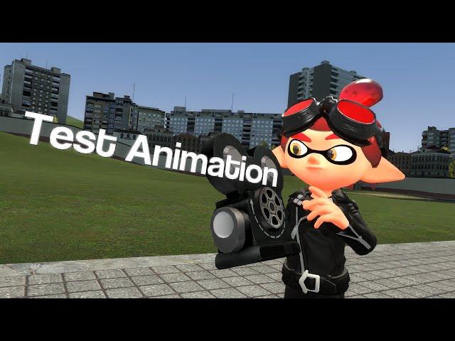 Test animation (Gmod/Splatoon)