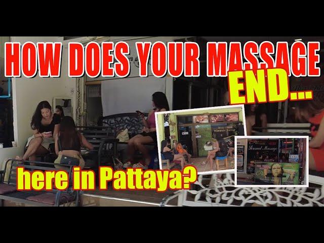 Pattaya Massage how does it end, where to go and what to expect?