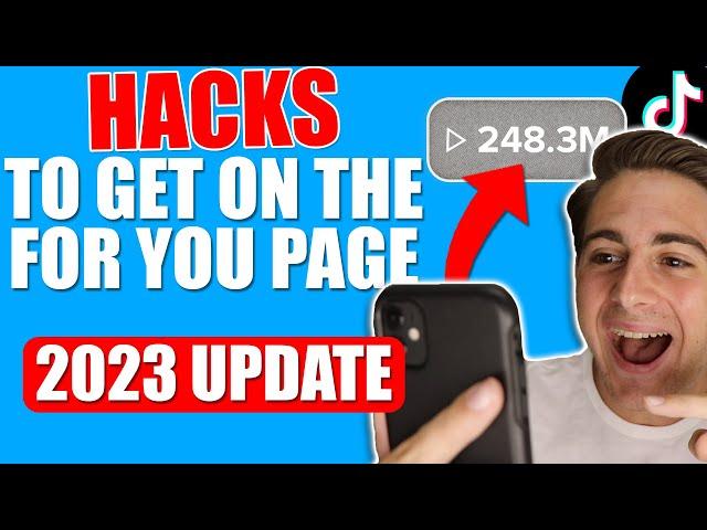 HOW TO ALWAYS GET ON THE FOR YOU PAGE (FYP) ON TIKTOK (2024 UPDATE)