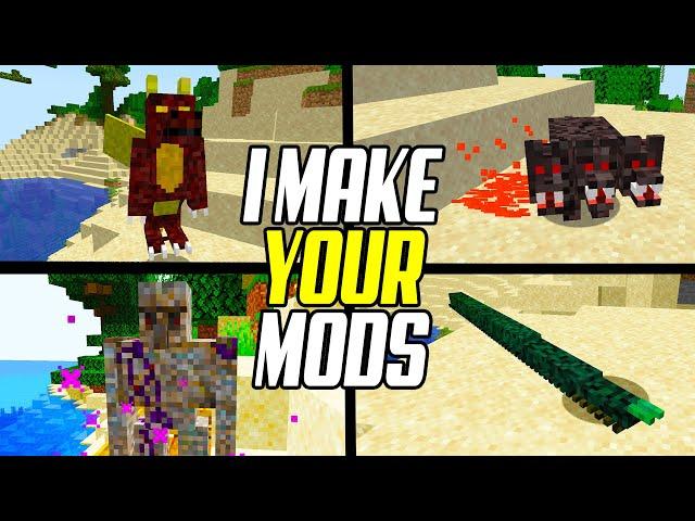 I CREATE Your Minecraft Mod Ideas