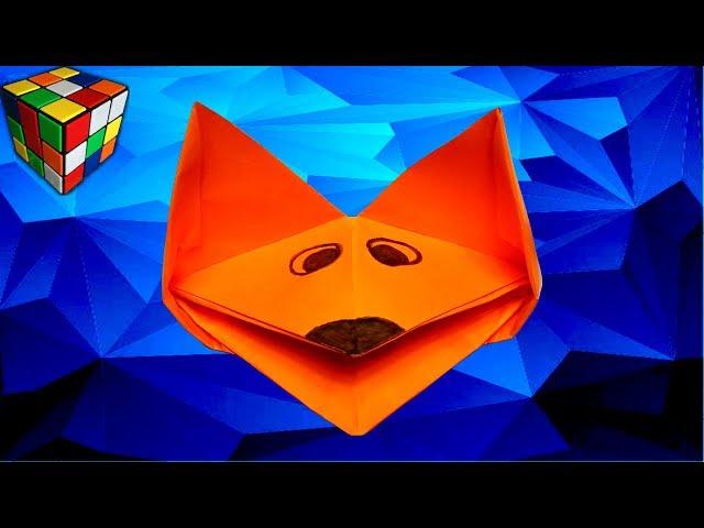 How to make a dog kusaku out of paper. DIY Origami Snappy Dog