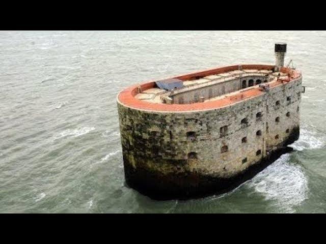 MYSTERIOUS FORTRESS IN THE ATLANTIC OCEAN with a strange history