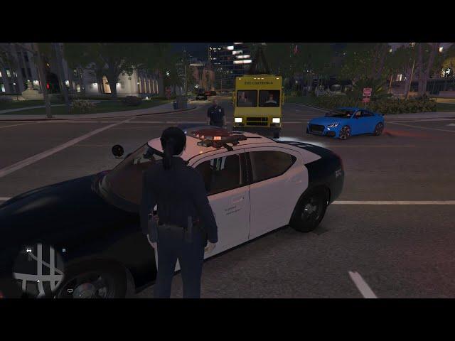 GTA 5 PC Male AI Cop To Female Cop:"Provoke Me Princess Just Let Me Hurt Yeah"‍️‍️