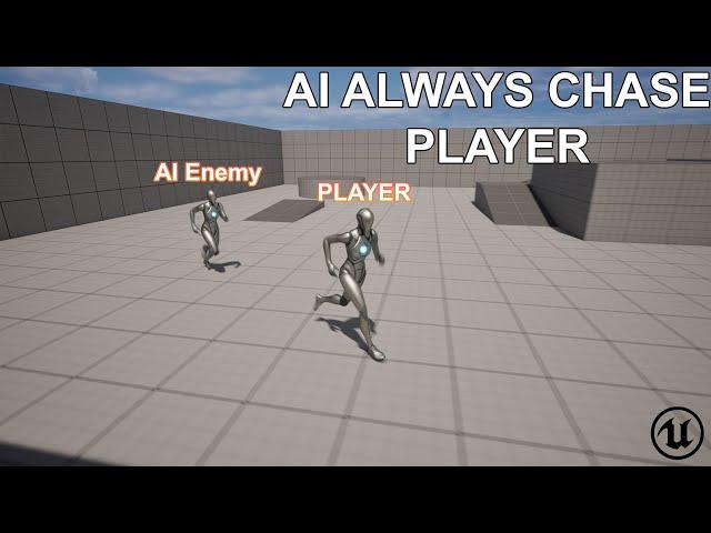 AI That Always Follows The Player - Unreal Engine 5.3 Tutorial