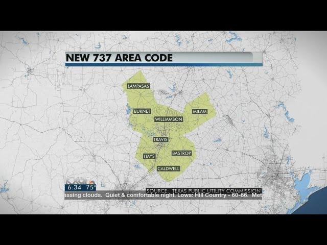 New 737 area code starting Monday