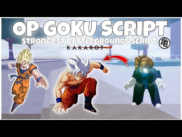 *VERY OP* Goku script | strongest battlegrounds script | COOL SCRIPT NO BAN NO LAGS | PC & MOBILE |