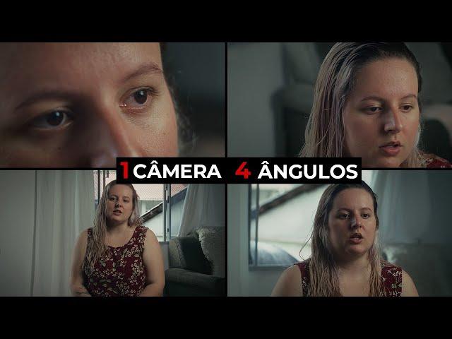 Como gravar uma entrevista/documentário COM APENAS UMA CÂMERA