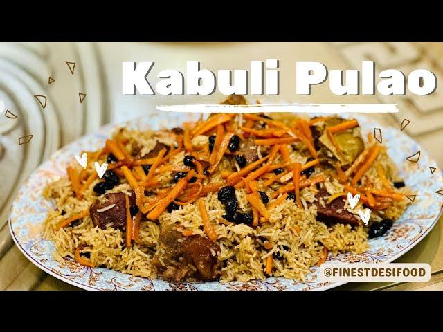 Delicious Kabuli Pulao recipe: an Afghan classic | How to make the best Afghani pulao at home