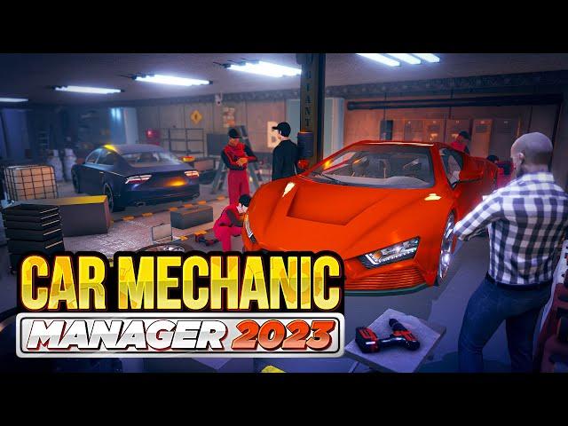 Car Mechanic Manager 2023 - Announcement Trailer