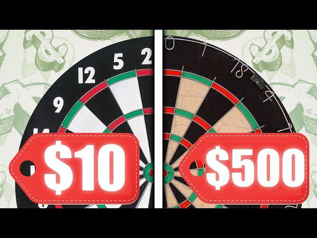 CHEAP VS EXPENSIVE DARTBOARD