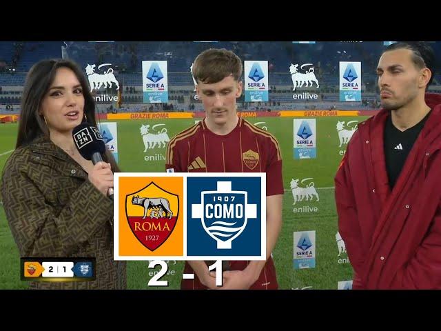 Alexis Saelemaekers Leandro Paredes Intervista Post Roma 2 vs 1 Como 02/03/2025