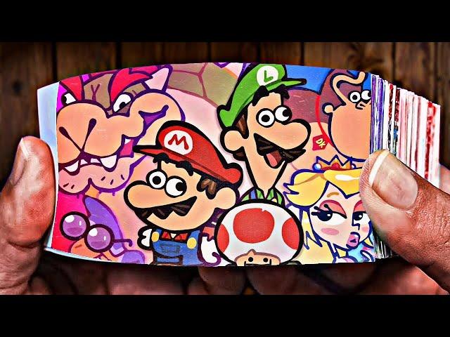 The Ultimate “Super Mario Bros Movie” Recap Cartoon MOST INCREDIBLE FLIPBOOK