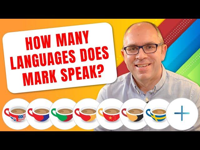 How many languages does Mark from Coffee Break speak? (subtitles)