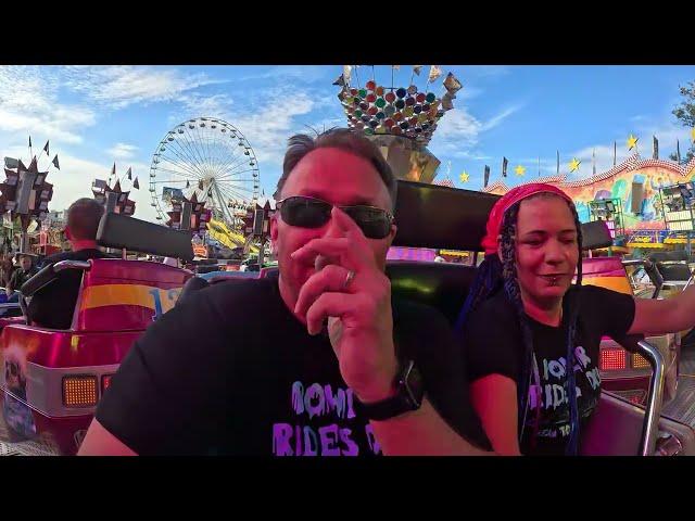 Review (Reportage) Sommerbend (kermis) (Kirmes) (Funfair) Öcher Bend Aachen 2023