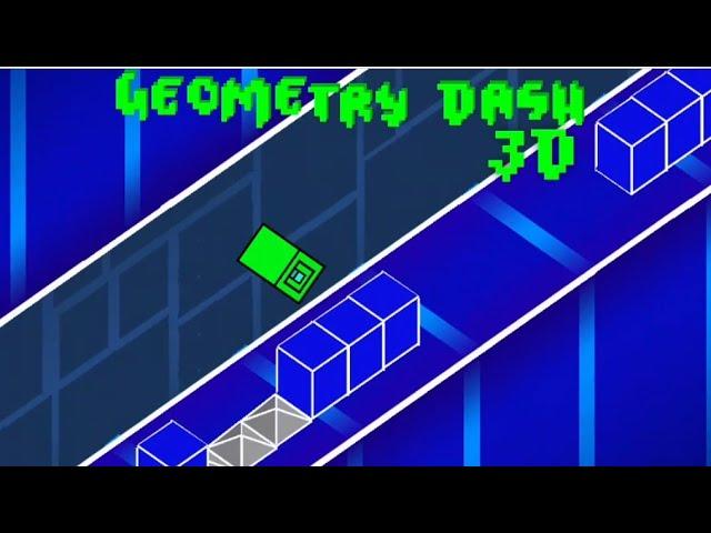 GEOMETRY DASH 3D | Geometry Dash - Davoxt (2.2 Fan Made + 3D Mode Level)