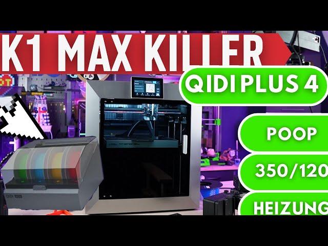 QIDI PLUS 4 Mega vielseitiger 3D Drucker mit AMS Option