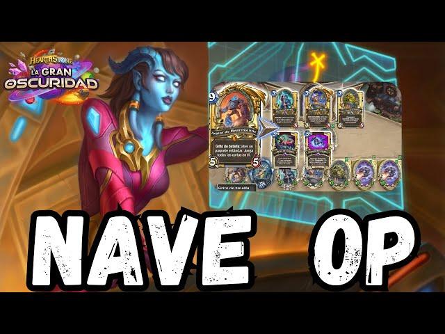 El MEJOR Mazo de Naves es PICARO  HEARTHSTONE