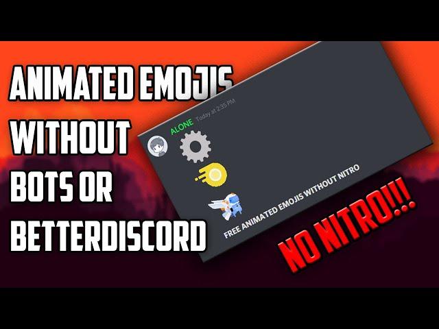 How To Use ANY Animated Emojis On Discord Without Nitro 2021 | #Discord