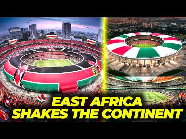 Mind-blowing AFCON 2027 East African Stadiums Under Construction | Kenya vs Uganda vs Tanzania