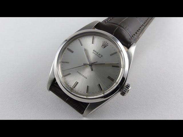 Steel Rolex Oyster Royal Precision Ref. 6426 vintage wristwatch, dated 1967