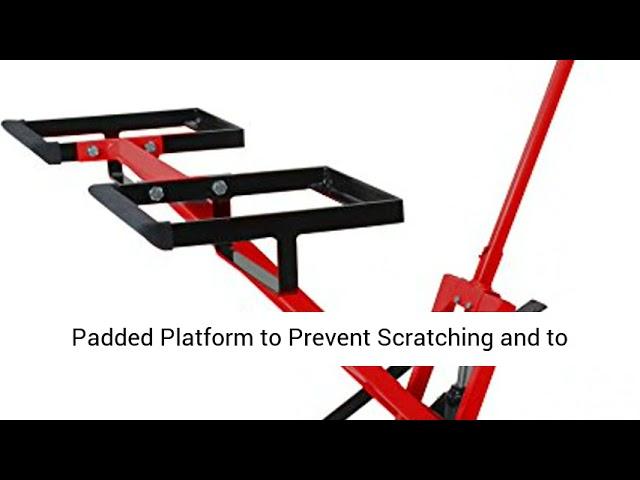 Pro Lift Lawn Mower Jack Lift with 300 Lbs Capacity for Tractors and Zero Turn Lawn Mowers