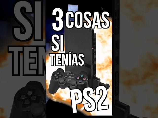 3 COSAS QUE HACÍAS SI TENÍAS UNA PLAYSTATION 2.. #shorts