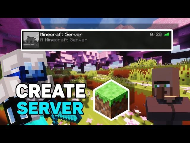 How to Make a Minecraft Server | Free & Easy | Any Version