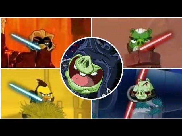 Angry Birds Star Wars 2 All Bosses + Cutscenes