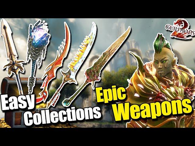 Easy Collections for EPIC WEAPONS in Guild Wars 2